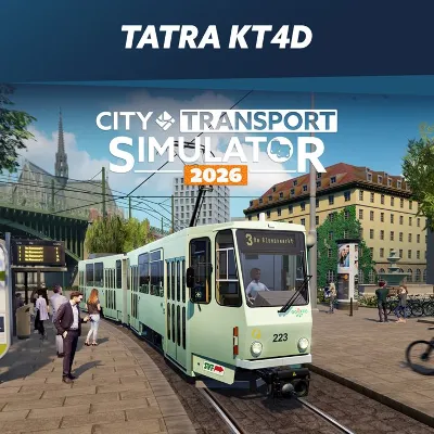 CTS 2026 - Tram DLC: Tatra KT4D - City Transport Simulator Bus & Tram — покупка на ак - irongamers.ru