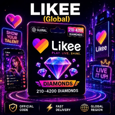 Likee | 210–4200 Алмазов | Код пополнения (Все регионы) - irongamers.ru