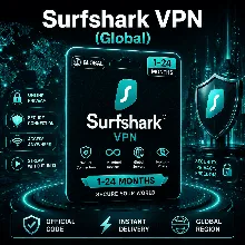 Surfshark VPN | Подписка 1–24 месяца | Код активации (Все регионы)