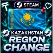 [🔥 АКЦИЯ] Смена региона Steam на КАЗАХСТАН  БЕЗ ПАРОЛЯ  Вход по QR
