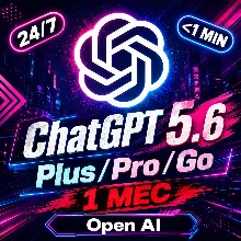 [24/7] ChatGPT 5.6 PLUS на 1 месяц | GO | PRO 5X / 20X | SORA