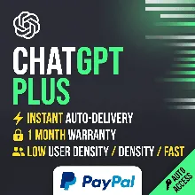 ChatGPT Plus Мгновенная автовыдача Гарантия 1 Месяц Paypal