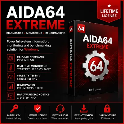 AIDA64 Extreme для Windows | Lifetime License | Цифровой ключ - irongamers.ru