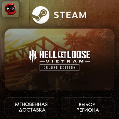 РФ + МИР | Hell Let Loose: Vietnam Deluxe Edition Steam Gift | АВТО - irongamers.ru