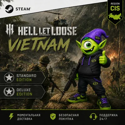 АВТО 24/7 | HELL LET LOOSE: VIETNAM STEAM РФ+СНГ | STANDARD & DELUXE | КЛЮЧ | CIS