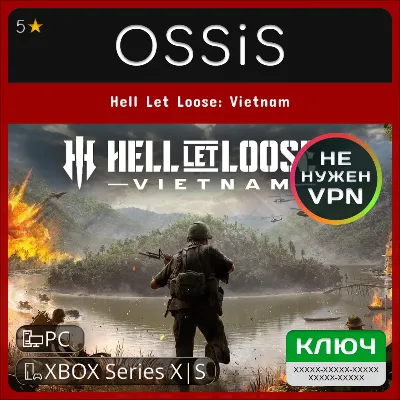 КЛЮЧ Hell Let Loose Vietnam XBOX, Handheld, PC(не steam) Код - irongamers.ru