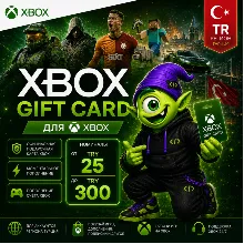 АВТО 24/7 XBOX GIFT CARD ТУРЦИЯ | TRY 25 - TRY 300 | XBOX ТУРЦИЯ TR | КОД