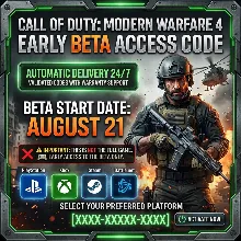 🎮 Call of Duty: Modern Warfare 4 — Early Beta Access Code 🔥