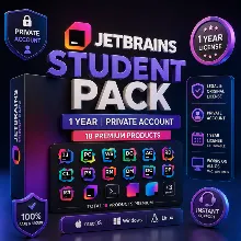Студенческий пакет JetBrains — 1 год | Личный аккаунт | 18 премиум-продуктов