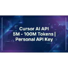 Cursor AI API 5M - 100M Токенов | Личный API-ключ