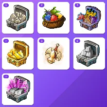 Shakes and Fidget Twitch Drops (7 Items) — Construction Package + Fruit Basket +5 mor
