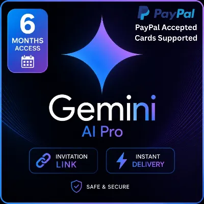 Gemini AI Pro – 6 месяцев | Персональный доступ | Ссылка-приглашение - irongamers.ru