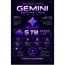 Google Gemini AI Pro + 5 ТБ хранилища + функция Anti-Gravity Flow - 6 месяцев