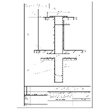 Сифон фторопластовый Ду50 - сборочный чертеж и спецификация в AutoCAD