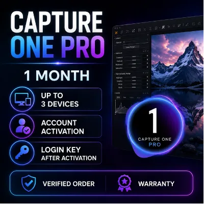 Capture One Pro | 1 Месяц | Активация на Вашем Аккаунте | До 3 Устройств | Гарантия - irongamers.ru