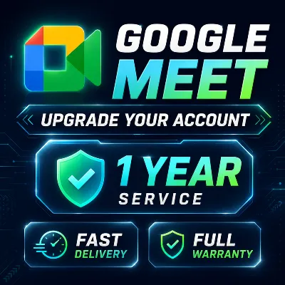 Google Meet | 1 Year | Upgrade Your Account | Fast Activation | Warranty