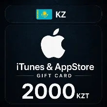 Apple iTunes Gift Card (KZ) 2 000 KZT