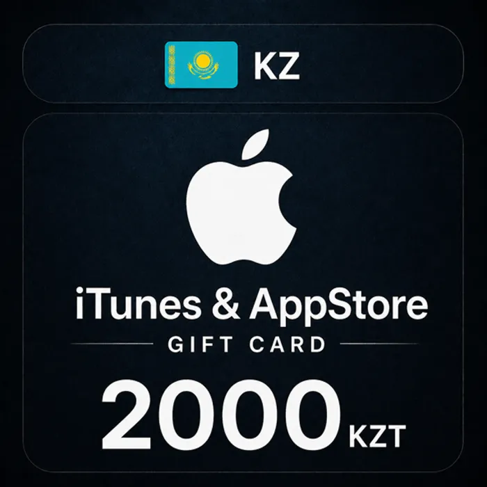 Подарочная карта Apple iTunes (KZ) 2 000 KZT