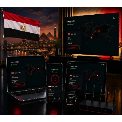 Happ VPN | Египет Статический IP | Защита от DPI | Доступ ИИ | 10 Гбит/с - irongamers.ru