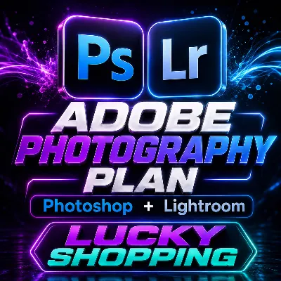 ADOBE PHOTOGRAPHY PLAN | Photoshop + Lightroom | 1 Месяц - irongamers.ru