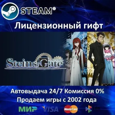 STEINS;GATE Steam⭐Автодоставка Россия регион АКЦИЯ - irongamers.ru