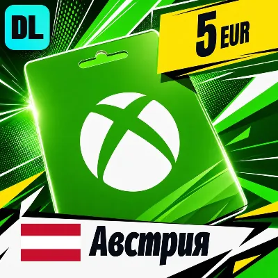 Xbox Gift Card Австрия 5 EUR цифровой код — автовыдача 24/7