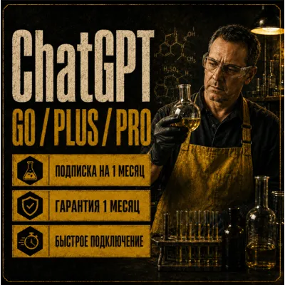 ChatGPT 5.6 PLUS 1М | GO | PLUS | PRO 5X 20X - irongamers.ru