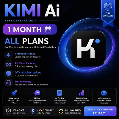 KIMI AI — 1 месяц | Все тарифы | Официальное подключение | Полная гарантия - irongamers.ru