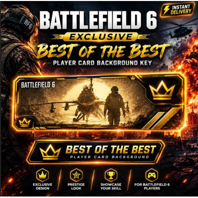 Battlefield 6 Best Of The Best Player Card Backgroun Ключ - Глобальный - ПК/PS5/XBOX - irongamers.ru