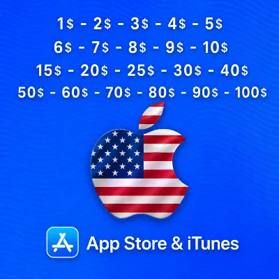 1-100 USD - Apple & iTunes 🍎 - США