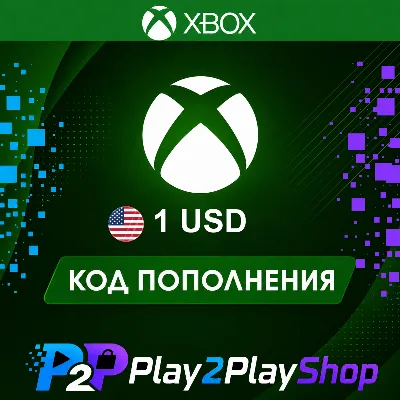 ПОДАРОЧНАЯ КАРТА XBOX LIVE 1 USD (США)