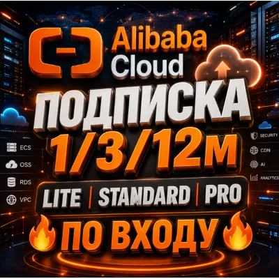 Alibaba Cloud | Подписка Lite/Standard/Pro на 1 месяц - irongamers.ru