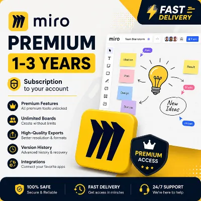 Miro Premium 1-3 года / Подписка на ваш аккаунт / Быстрая доставка - irongamers.ru