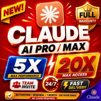 [24/7]Claude PRO + MAX 5X / 20X | 1-Month Access | Renewal / Activation - irongamers.ru