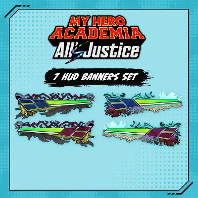 MY HERO ACADEMIA: All’s Justice - 7 HUD Banners Set — Xbox Series X|S — ключ активаци - irongamers.ru