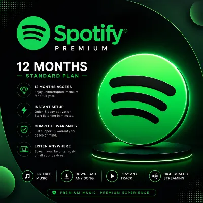 Spotify Premium (12 месяцев) — персональный аккаунт с гарантией по всему миру - irongamers.ru
