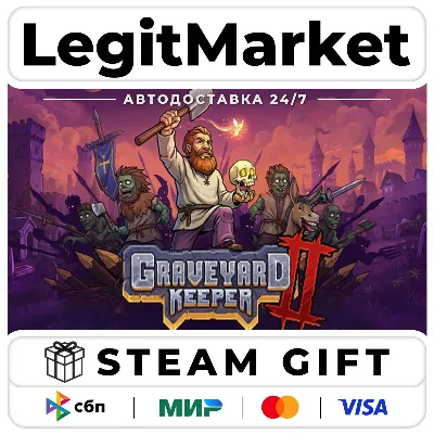Graveyard Keeper 2 / Steam АВТО / РУ + МИР - irongamers.ru
