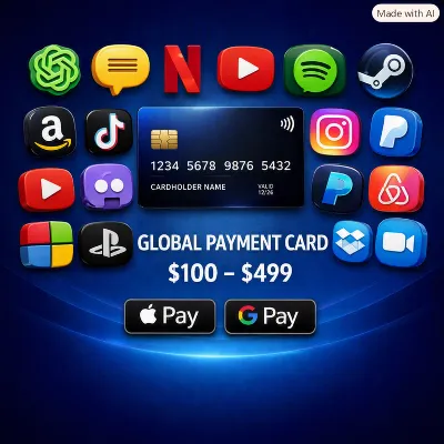 Виртуальная USD Карта | Пополнение | $100-$499 | Международные Платежи | Azure | AWS - irongamers.ru