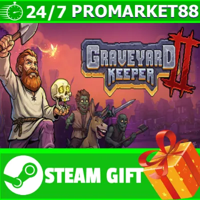 ВСЕ СТРАНЫ+РОССИЯ Graveyard Keeper 2 STEAM GIFT - irongamers.ru