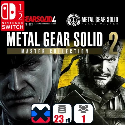 METAL GEAR SOLID: MASTER COLLECTION Vol.2 | Nintendo Switch 1/2 - irongamers.ru