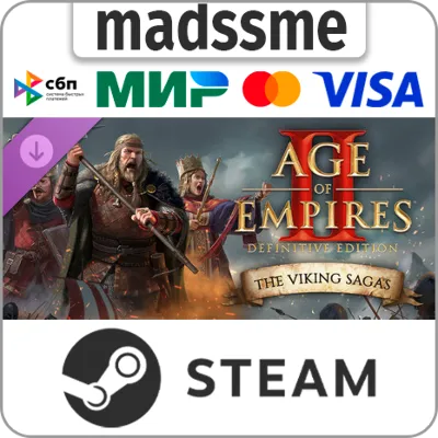 Age of Empires II: DE - The Viking Sagas * RU/KZ/СНГ/TR/CN/AR/IN/BR * DLC * STEAM - irongamers.ru