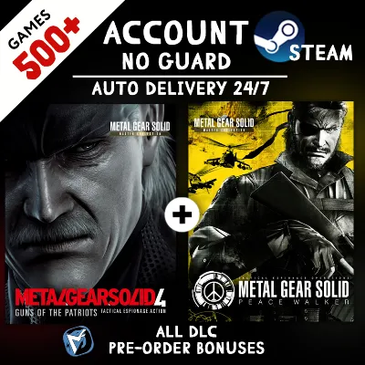 METAL GEAR SOLID 4: Guns of the Patriots - Master Collection Version STEAM АККАУНТ - irongamers.ru