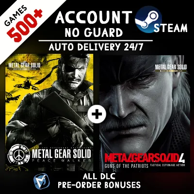 METAL GEAR SOLID: Peace Walker - Master Collection Version + 500 ИГР STEAM АККАУНТ - irongamers.ru