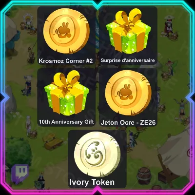 DOFUS • 5 НАГРАД • ZEvent 2026 • TWITCH DROPS / ТВИЧ ДРОПСЫ • АВТО-ВЫДАЧА - irongamers.ru
