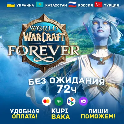 Россия\РБ\UA\TR\KZ\EU WOW: Forever + ВЫБОР ИЗДАНИЯ БЕЗ ОЖИДАНИЯ 72 ЧАСА - irongamers.ru