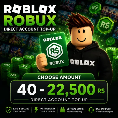 ROBLOX ROBUX 40–22 500 R$ 💰 | ПОПОЛНЕНИЕ АККАУНТА | 🌎 ВСЕ РЕГИОНЫ | 🔥 ЛУЧШАЯ ЦЕНА - irongamers.ru