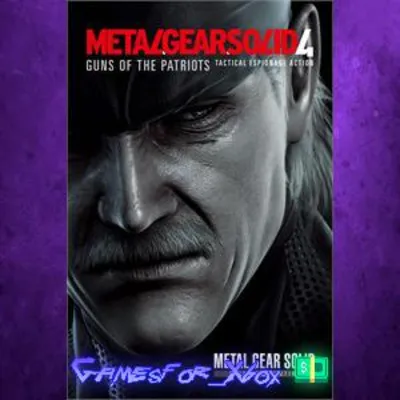 METAL GEAR SOLID 4 Guns of the Patriots - Master Collection Version XBOX - irongamers.ru