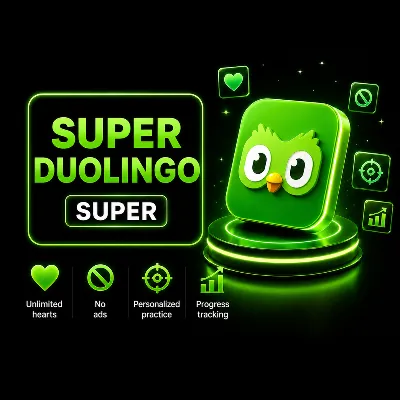 Duolingo Super (3, 6 , 12 месяцев) | Официальная подписка | Полная гарантия