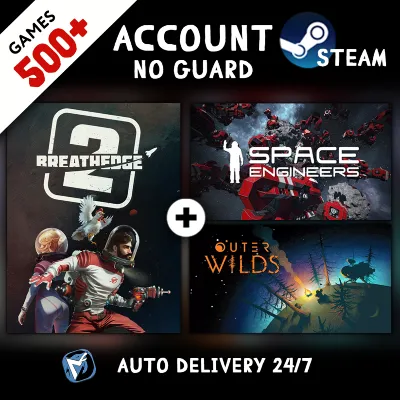 Breathedge 2 + Space Engineers + Outer Wilds + 500 ИГР STEAM АККАУНТ - irongamers.ru
