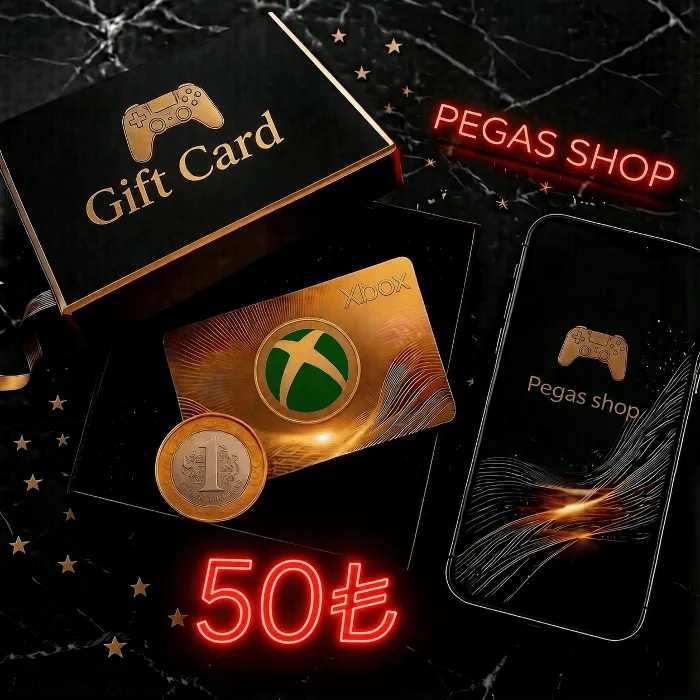XBOX 50 TRY Подарочная Карта ТУРЦИЯ · 24 · 7 АВТОВЫДАЧА